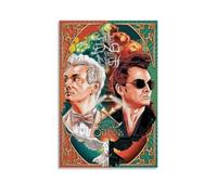 David Tennant And Michael Sheen Good Omens, poster decorativo da parete, per soggiorno, camera da letto, decorazione moderna per la camera da letto, 60 x 90 cm