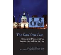 David Thomas Konig The Dred Scott Case (Copertina rigida)