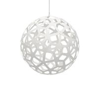 David Trubridge Lampadario Corallo Ø120 Bianco 2 Lati