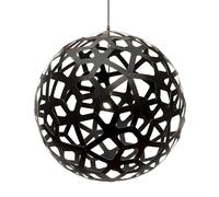 David Trubridge Lampadario Corallo Ø120 Nero 2 Lati