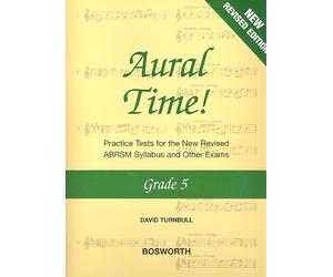 David Turnbull: Aural Time! - Grade 5 (ABRSM Syllabus From 2011). For Voce, Accompagnamento di Pianoforte