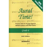 David Turnbull: Aural Time! - Grade 6 (ABRSM Syllabus From 2011). For Voce, Accompagnamento di Pianoforte
