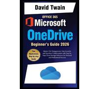 David Twain Microsoft OneDrive 2025 Guide for Beginners (Tascabile)