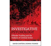 David V. Canter Donna Youngs Investigative Psychology (Tascabile)
