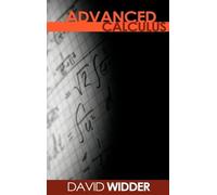 David V Widder Advanced Calculus (Copertina rigida)