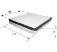 DAVID VASCO Filtro Abitacolo Adatto Per Chevrolet Spark M300