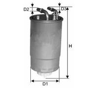 DAVID VASCO Filtro Carburante Adatto Per Opel Corsa D S07 Van