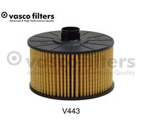 David Vasco Filtro Olio Per Dacia Sandero II Logan MCV JS_ JS Renault Captur J5_