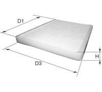 DAVID VASCO O005 Filtro, Aria abitacolo per AUDI,VW