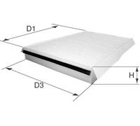 DAVID VASCO O132 Filtro, Aria abitacolo per MERCEDES-BENZ