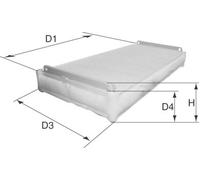 DAVID VASCO O801 Filtro, Aria abitacolo per BMW,MINI