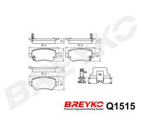 DAVID VASCO Q1515 Kit pastiglie freno, Freno a disco per CHEVROLET,KIA,OPEL