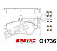 DAVID VASCO Q1736 Kit pastiglie freno, Freno a disco per MERCEDES-BENZ