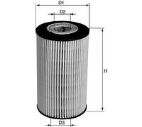 DAVID VASCO V011 Filtro olio per CHEVROLET,OPEL