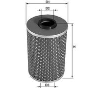 DAVID VASCO V163 Filtro olio per BERTONE,BMW