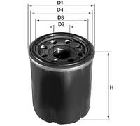 DAVID VASCO V188 Filtro olio per CHEVROLET,DAEWOO,DAIHATSU,NISSAN,OPEL,PIAGGIO,S