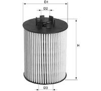 DAVID VASCO V438 Filtro olio per AUDI,MAN,SEAT,SKODA,VW