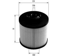 DAVID VASCO V468 Filtro olio per VOLVO