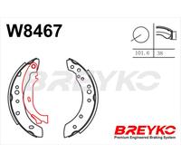 DAVID VASCO W8467 Kit ganasce freno per CITROËN,DACIA,PEUGEOT,RENAULT