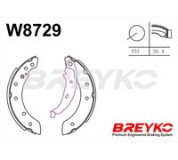 DAVID VASCO W8729 Kit ganasce freno per CITROËN,DACIA,PEUGEOT,RENAULT