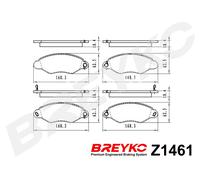 DAVID VASCO Z1461 Kit pastiglie freno, Freno a disco per FORD