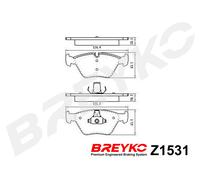 DAVID VASCO Z1531 Kit pastiglie freno, Freno a disco per BMW,MG