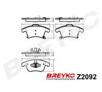 DAVID VASCO Z2092 Kit pastiglie freno, Freno a disco per FORD