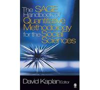 David W. Kaplan The SAGE Handbook of Quantitative Methodology (Copertina rigida)
