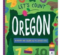 David W. Miles Let's Count Oregon (Libro di cartone)