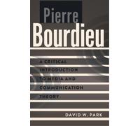 David W. Park Pierre Bourdieu (Copertina rigida)