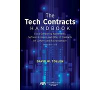 David W. Tollen The Tech Contracts Handbook (Tascabile)
