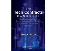 David W. Tollen The Tech Contracts Handbook (Tascabile)