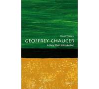 David Wallace Geoffrey Chaucer (Tascabile) Very Short Introductions