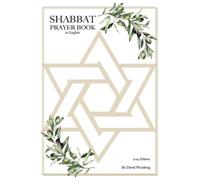 David Weinberg Shabbat Prayer Book (Tascabile)