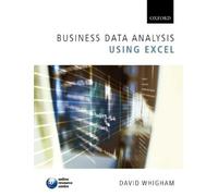 David Whigham Business Data Analysis using Excel (Tascabile)