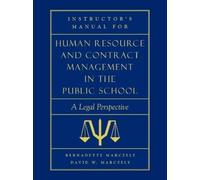 David William M Instructor's Manual for Human Resource & Contract Ma (Tascabile)