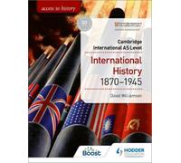 David Williamso Access to History for Cambridge International AS Lev (Tascabile)