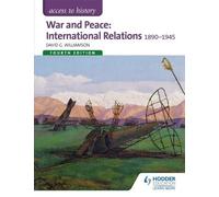 David Williamso Access to History: War and Peace: International Rela (Tascabile)