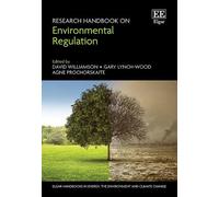 David Williamso Research Handbook on Environmental Regulatio (Copertina rigida)
