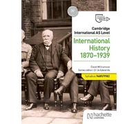 David Williamson Andrew Gillespie Cambridge International AS Level (Tascabile)