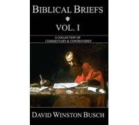 David Winston Busch Biblical Briefs (Copertina rigida)