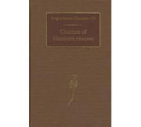 David Woodman Charters of Northern Houses (Copertina rigida)