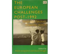 David Wright Alexis Jacquemin The European Challenges Post-1992 (Tascabile)