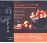 Davide Cabassi( Pianoforte), Curtolo( Violino), Danzi( Violoncello) - Sinfonie No.40 In Sol Maggiore Kv 550,No.41 In Do Maggiore Kv551 Jupiter