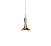 Davide Groppi Cathode 2 Lampada a Sospensione - Promo Ottone spazzolato 3000k 18W(15W)/IP20/PUSH - 1-10V