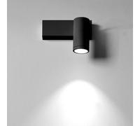 Davide Groppi Dot P Lampada da Parete - Promo Nero opaco/oro lucido Beam 14° 2700k Dali