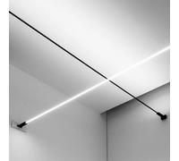 Davide Groppi Flash Sistema Endless Parete 3000K Matt Black 6 mt. Mono emissione