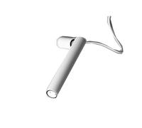 Davide Groppi Mira Magnetic Lampada da Parete - Promo Bianco opaco - matt white 2700k Alimentatore con spina bianco