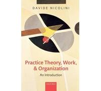 Davide Nicolini Practice Theory, Work, and Organization (Copertina rigida)