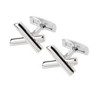 Davidoff Gemelli Essentials in ottone 2 cm color argento